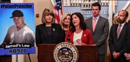 Jarrod's Law AB920 press conference